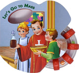Let's Go to Mass (Rattle Book) by Catholic Book Publishing Corp