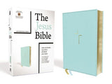 The Jesus Bible, NIV Edition, Leathersoft, Blue, Comfort Print by Passion