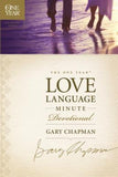 The One Year Love Language Minute Devotional by Chapman, Gary