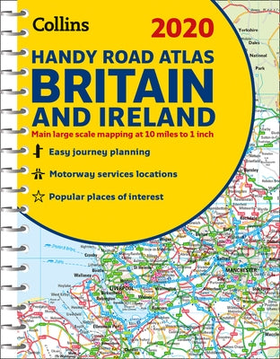 2020 Collins Handy Road Atlas Britain and Ireland by Collins Maps