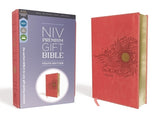 Niv, Premium Gift Bible, Youth Edition, Leathersoft, Coral, Red Letter Edition, Comfort Print: The Perfect Bible for Any Gift-Giving Occasion by Zondervan