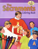 Coloring Book about the Sacraments by Lovasik, Lawrence G.