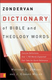 Zondervan Dictionary of Bible and Theology Words by DeMoss, Matthew S.