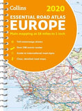 2020 Collins Essential Road Atlas Europe by Collins Maps