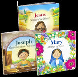 Jesus Mary and Joseph BB Set by Monge, Marlyn