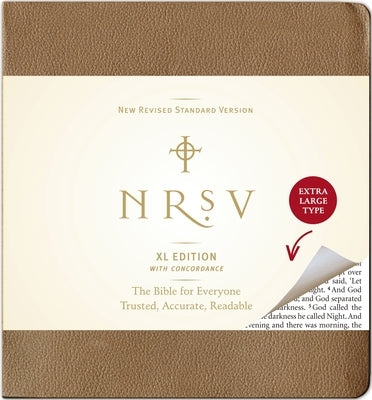 Large Print Bible-NRSV by Zondervan