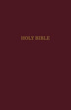 NIV, Reference Bible, Giant Print, Leather-Look, Burgundy, Red Letter Edition, Indexed, Comfort Print by Zondervan